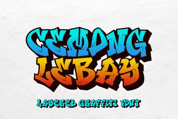 Cemong Lebay: A Bold Display Font for Editorial Design