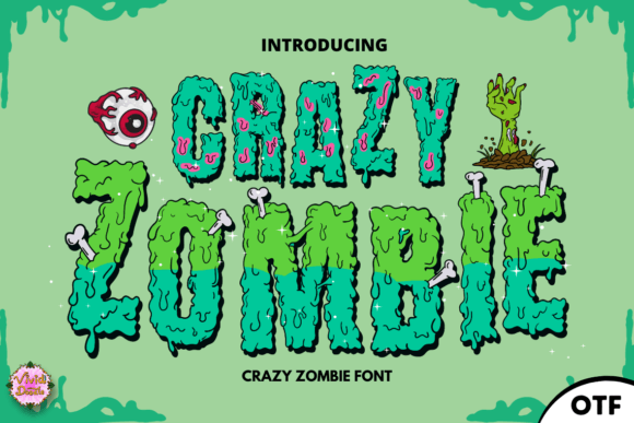 Crazy Zombie Font: A Playful Display Typeface for Campaigns That Stop the Scroll