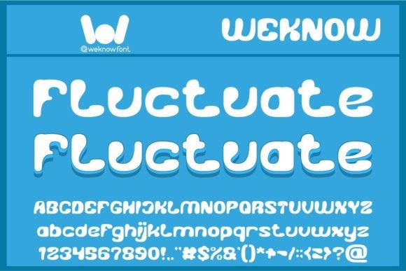 Fluctuate: A Display Font Built for Playful, Scroll-Stopping Campaigns