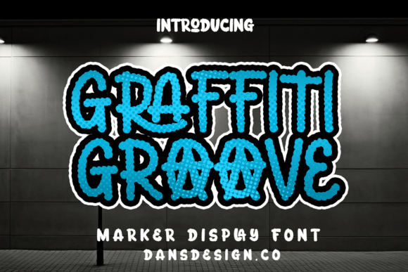 Graffiti Groove: A Retro Display Font for Web Design