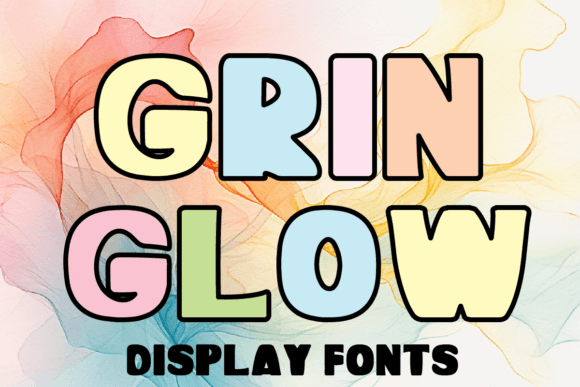 Grin Glow: A Bold Display Font for Campaigns That Need to Stand Out