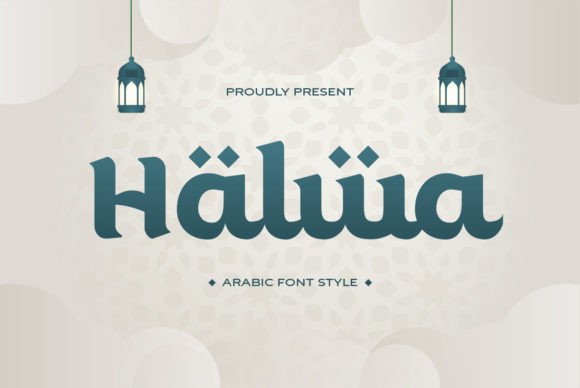 Halwa Font: A Modern Typeface for Business Owners Who Value Tradition and Style