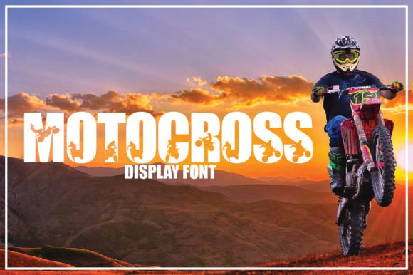 Motocross Is a Display Font That Brings Joy to Branding Projects