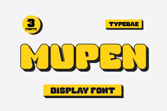 Mupen Font: A Handmade Maker's Guide to Bold, Neubrutalist Design