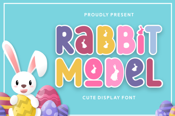 Rabbit Model: A Playful Display Font for Editorial Design and Publishing