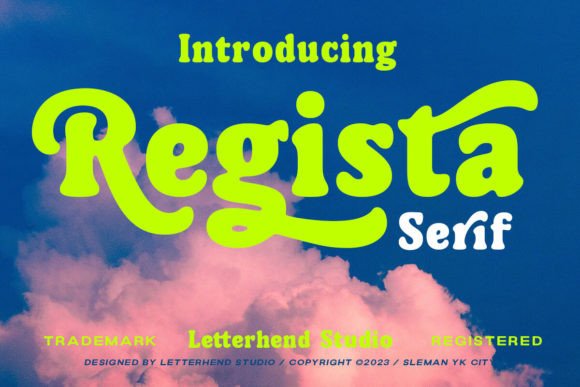 Regista: A Bold Serif Font for Modern Web Design