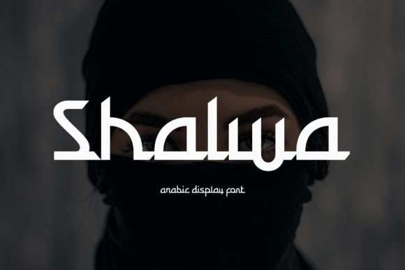Shalwa: A Futuristic Arabic Display Font for Web Designers