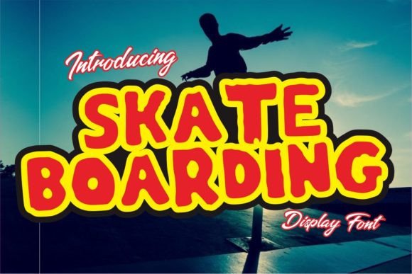 Skateboarding Font Review: A Bold Display Typeface for Campaign Design
