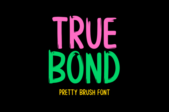 True Bond: A Display Font That Elevates Web Design