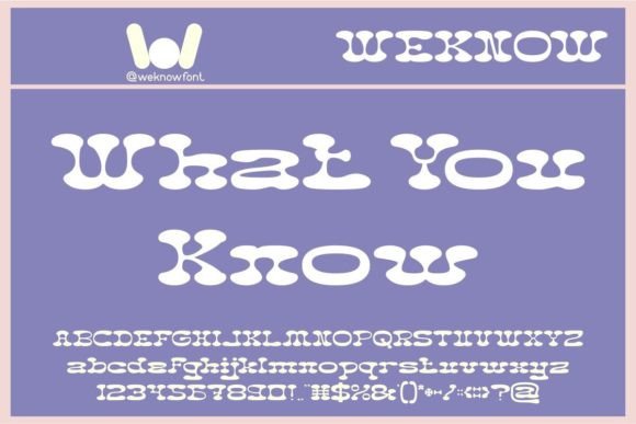 What You Know: A Display Font That Makes Your Small Business Stand Out
