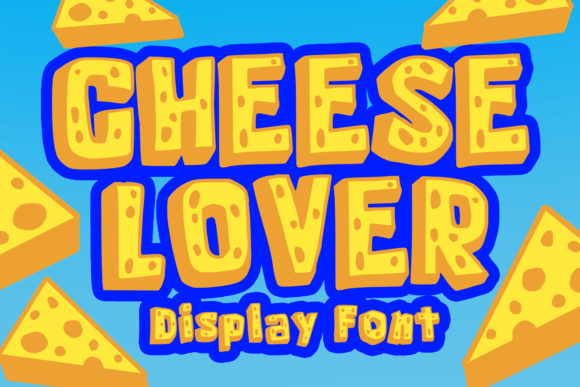 Why Cheese Lover Outline Is the Display Font Your Brand Needs