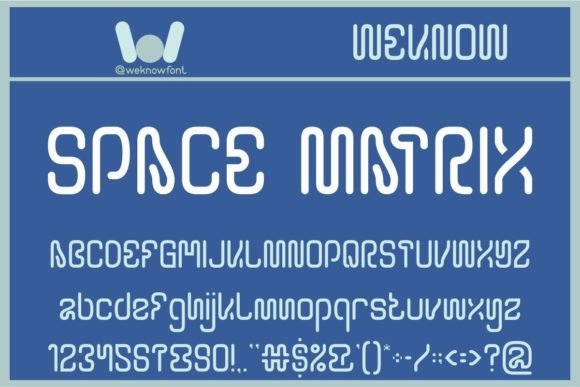Why Space Matrix Is the Display Font Your Small Business Branding Needs